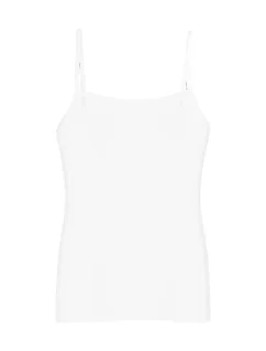 Feel of Modal Spaghetti Top - WHITE - TRIUMPH WHITE - TRIUMPH