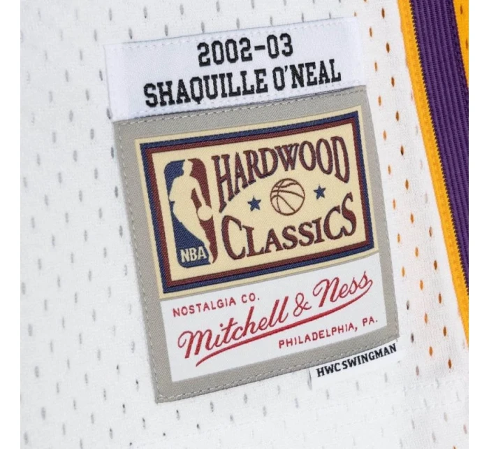 Mitchell & Ness Los Angeles Lakers NBA Shaquille O'Neal M tričko SMJY4442-LAL02SONWHIT pánske