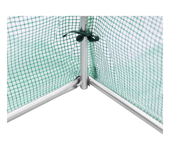 SKLENÍK ZÁHRADNÝ TUNEL 200X300X200CM PE KONŠTRUKCIA ZELENÁ OCEĽ