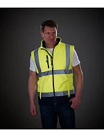 HV 006 HiVis softshellová vesta hi vis model 22501521 - Yoko HV 006 HiVis softshellová vesta hi vis model 22501521 - Yoko