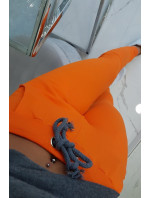 Oranžová+sivá farebná pruhovaná sada