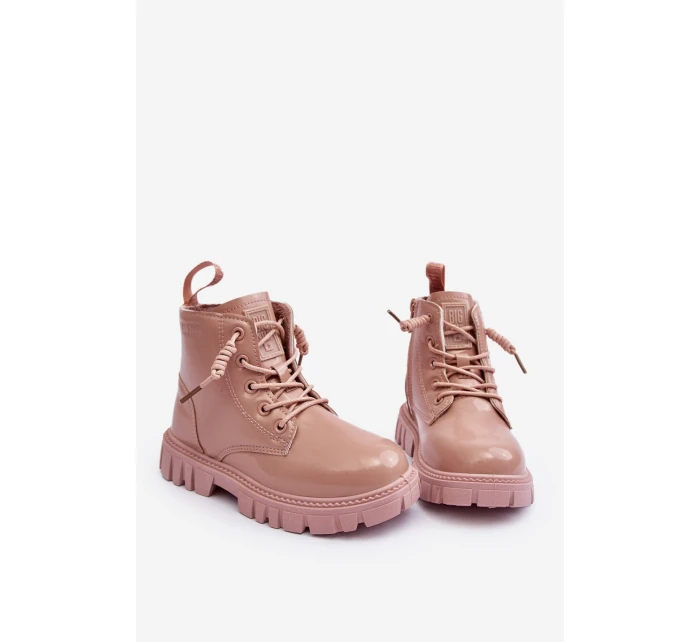 Dětské Botky Big Star Růžové model 21634299 - Big Star Shoes Dětské Botky Big Star Růžové model 21634299 - Big Star Shoes