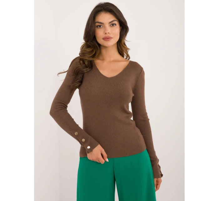 Jumper AT SW 2334.49 hnedý