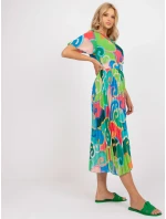 Šaty DHJ SK 13769.66P zelené Šaty DHJ SK 13769.66P zelené