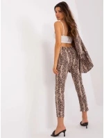 DHJ nohavice SP 13926 3.67P čierna a béžová