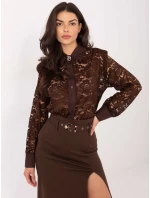 Koszula IT KS model 21795540 brązowy - FPrice