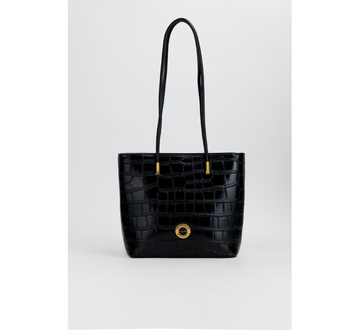 Monnari Tašky Dámska kabelka s multi čiernym vzorom