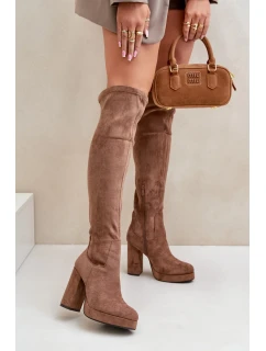 Topánky na podpätku model 203507 Krok vo veľkom štýle