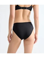 Dámske nohavičky sloggi 24/7 Cotton Lace Tai - čierne - SLOGGI