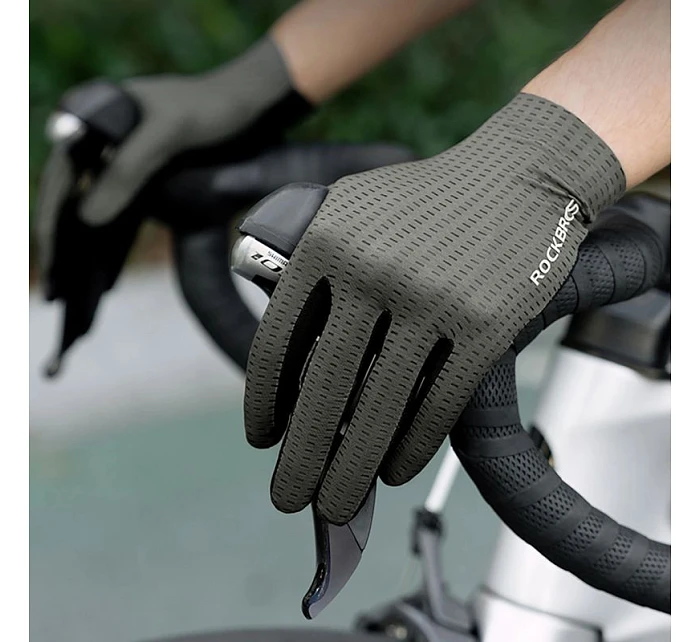 cyklistické rukavice  velikost: L zelené model 22083511 - Hikvision