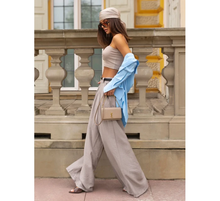 Nohavice MI SP A2476.95 dark lilac