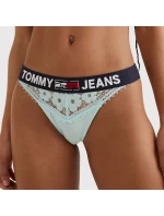 Dámske džínsové čipkované tangá UW0UW03950-C94 - Tommy Hilfiger