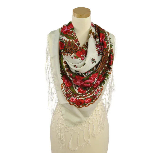 Šatka Sz13023 červená - Art Of Polo Šatka Sz13023 červená - Art Of Polo