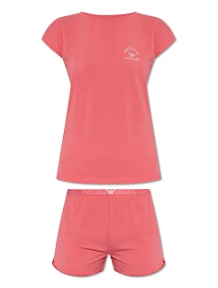 Dámske pyžamo 164794 4R223 05373 coral - Emporio Armani