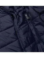 Tmavě oboustranná dámská bunda model 15798339 - MHM