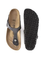 Dámske/pánske žabky Birkenstock Gizeh NU Oiled Black Regular z olejovanej kože pre široké chodidlo (0845251) Dámske/pánske žabky Birkenstock Gizeh NU Oiled Black Regular z olejovanej kože pre široké chodidlo (0845251)