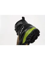 pánská trekingová sportovní obuv model 21940843 Goretex kožená černá zelená - Aku pánská trekingová sportovní obuv model 21940843 Goretex kožená černá zelená - Aku