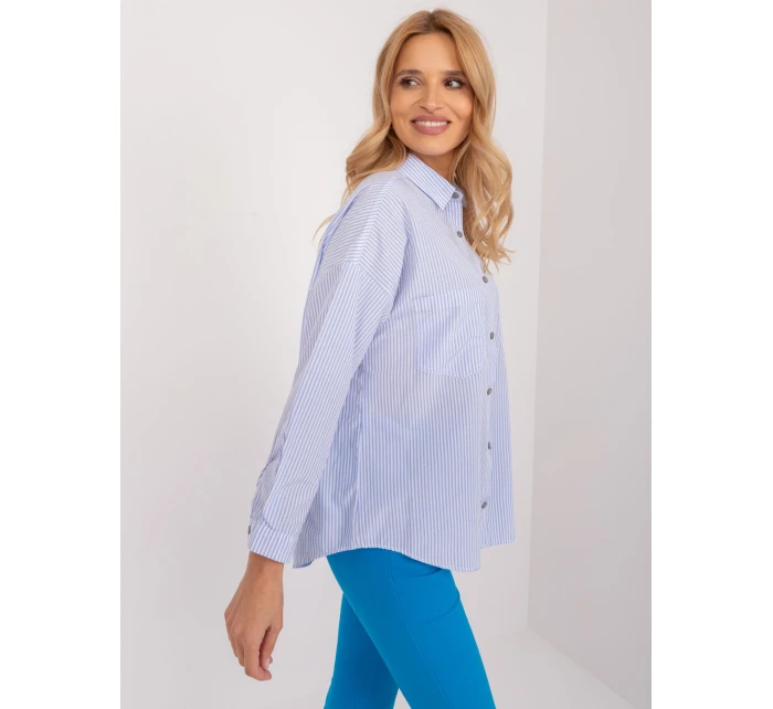 Koszula BP KS model 19688816 biało niebieski - FPrice