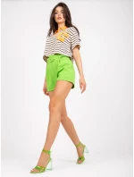 DHJ šortky SN model 17384774 světle zelená - FPrice