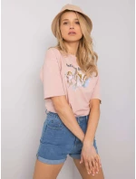 Tričko DS TS 1114.10P svetlo ružová