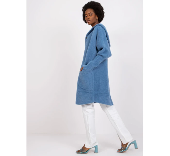 Dámsky kabát MBM PL 1518.95P tmavo modrý