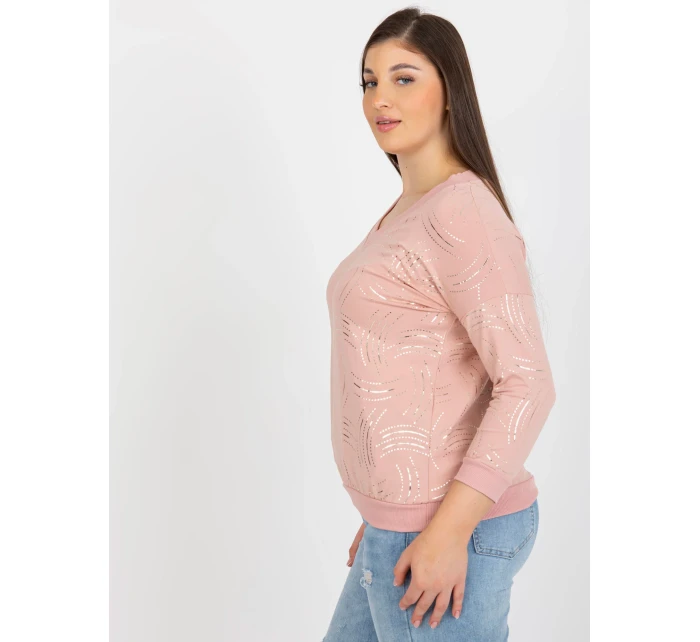 Blúzka RV BZ 8514.04P svetlo ružová