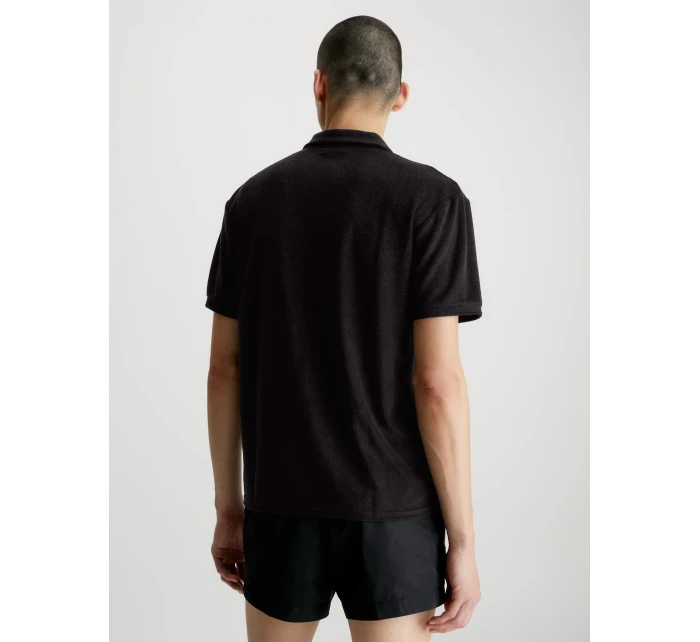 Pánská plážová polokošile model 18405296 BEH černá - Calvin Klein