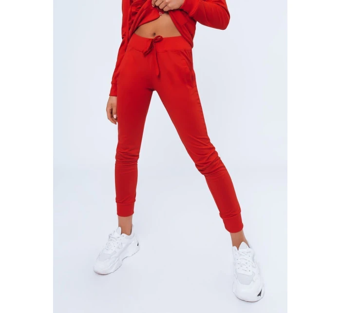 Dámské tepláky LARA červená Dstreet model 21963198 - FashionStreet