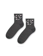 Vzorované netlačiace ponožky Steven art.099 35-40