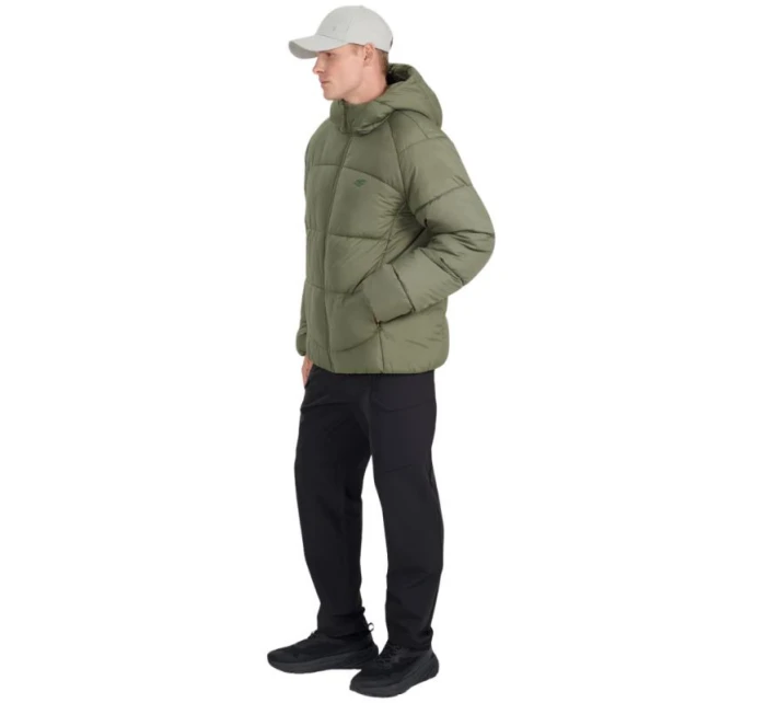 Pánská péřová bunda  khaki RAW25TDJA 43S pánské model 21720618 - 4F