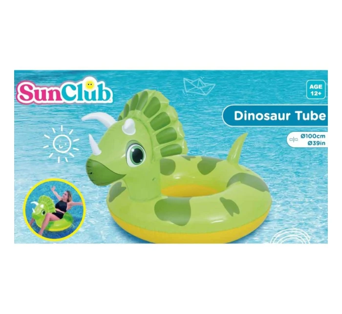 100CM PLÁVACÍ KRUH S DINOSAURAMI 35466