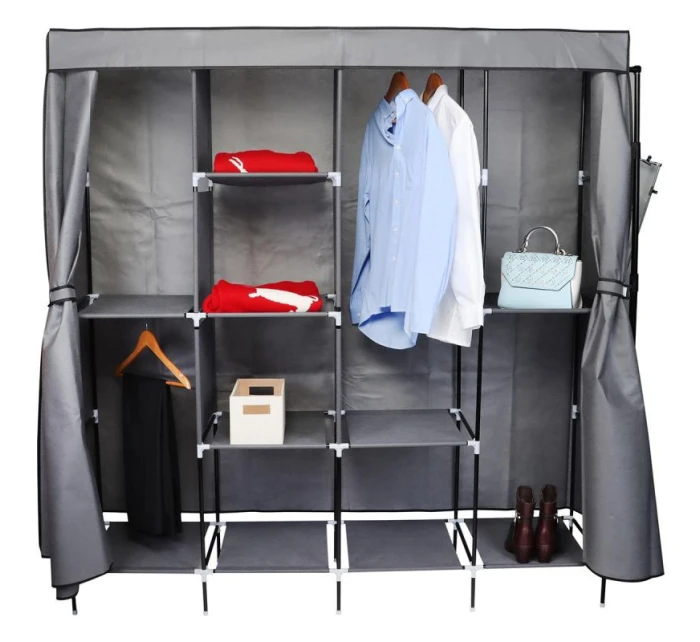 168x45x172 cm TEXTILNÁ ZÁHRADNÁ SIEŇ Tmavo šedá 45238 168x45x172 cm TEXTILNÁ ZÁHRADNÁ SIEŇ Tmavo šedá 45238