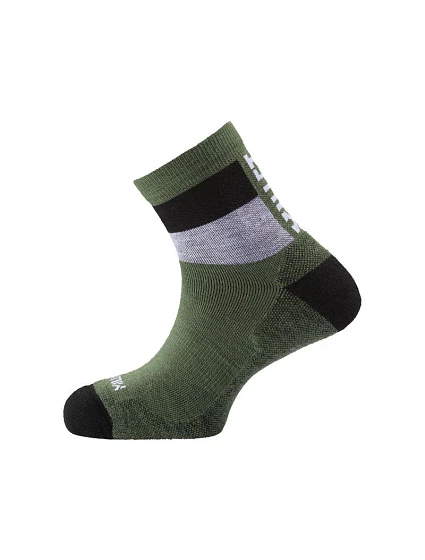 Ponožky MILLET SENECA CREW SOCKS, černé Ponožky MILLET SENECA CREW SOCKS, černé
