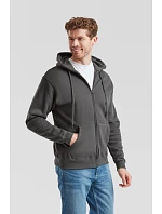 Fruit of the Loom Classic Hooded Sweat Jacket Mikina s kapucňou 16.2062 červená