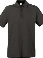 Fruit of the Loom Premium Polo Piqué, polokošeľa 16.3218, svetlo grafitová