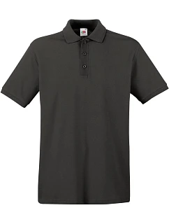 Fruit of the Loom Premium Polo Piqué, polokošeľa 16.3218, svetlo grafitová