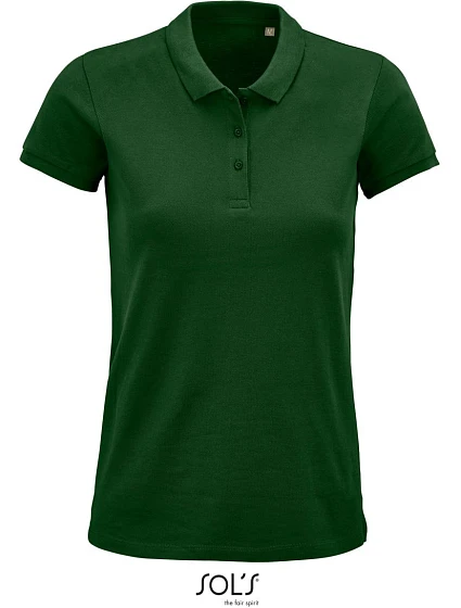 SOL'S Planet Women Dámske piqué polo z bio bavlny 25.3575 fľaškovozelená SOL'S Planet Women Dámske piqué polo z bio bavlny 25.3575 fľaškovozelená