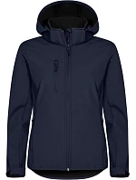 Classics Softshell Hoody W Dámská 3vrstvá softshellová bunda s kapucí model 22471096 dark navy - Clique