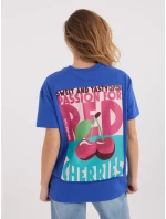 T shirt model 21791129 ciemny niebieski - FPrice