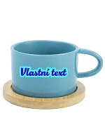 Personalizovaný keramický hrnček „MAKRONKA“ s vlastným textom v obryse Personalizovaný keramický hrnček „MAKRONKA“ s vlastným textom v obryse
