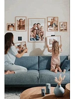 Personalizovaný magický fotoobraz v rámu - 30x40 - koláž fotografií Personalizovaný magický fotoobraz v rámu - 30x40 - koláž fotografií