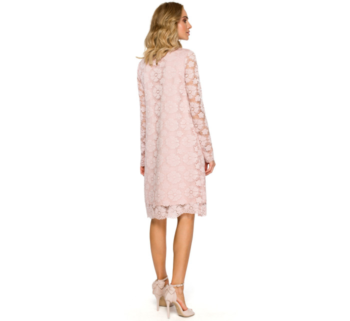 Dámské šaty model 18885171 Pink Made Of Emotion - Moe