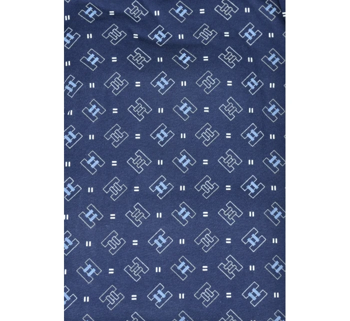 Pánske pyžamo 793 4 Tmavomodrý vzor mix - Luna Pánske pyžamo 793 4 Tmavomodrý vzor mix - Luna