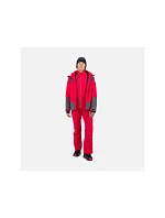 Rossignol Blackside Fleece Fz mikina červená
