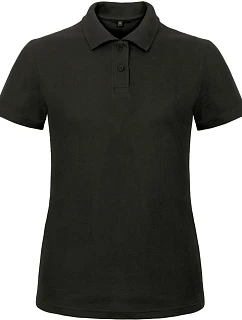 B&C ID.001 /women Dámské piqué polo 01.ID10 black