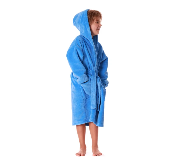 Detský župan Tampa s kapucňou 9149 sky blue - Vestis