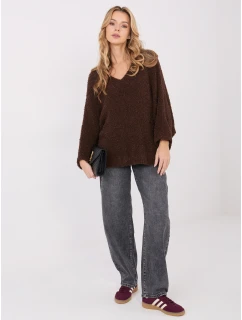 Sweter CH SW model 21782580 ciemny brązowy - FPrice