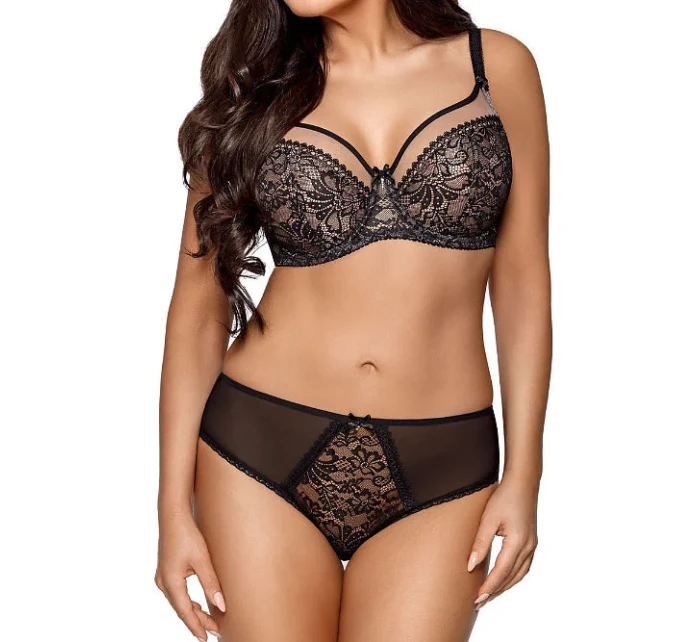 Podprsenka Crystal Soft 1396 Black - Ava Lingerie