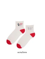 Vzorované netlačiace ponožky Steven art.099 35-40