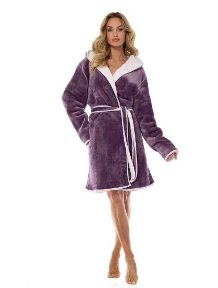 Dámský župan model 20519913 Sara SXL - L&L Dámský župan model 20519913 Sara SXL - L&L